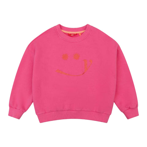 Oilily Girls Candy Pink Hoki Sweater