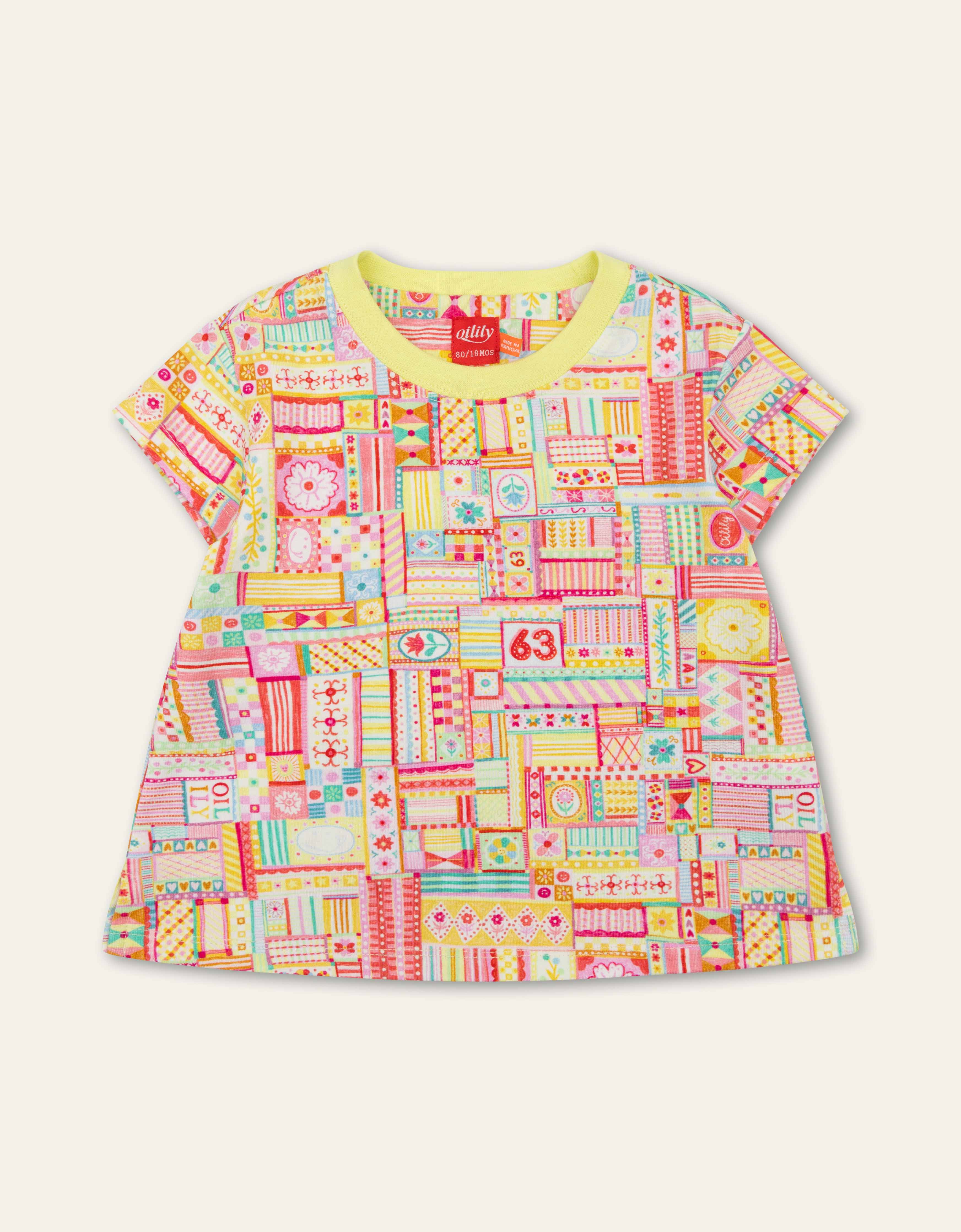Oilily Girls Sunny Lime T-Shirt