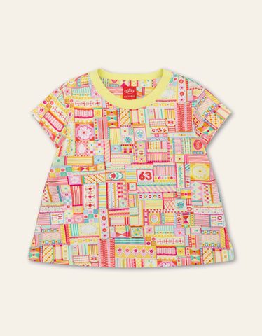 Oilily Girls Sunny Lime T-Shirt