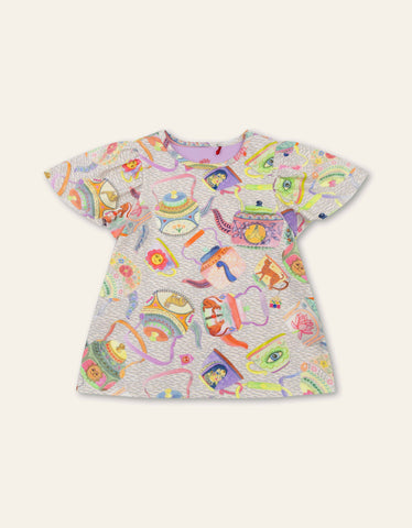 Oilily Girls White Capchai Legging Set