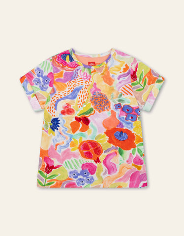 Oilily Girls White T-Shirt