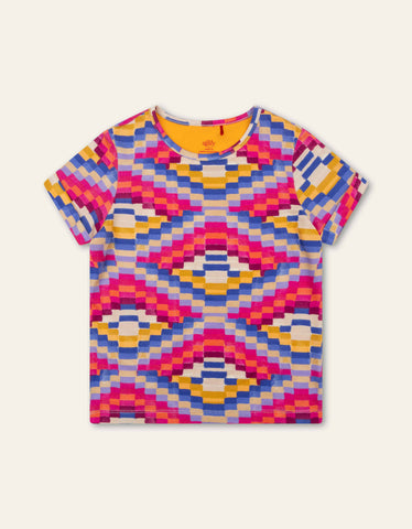 Oilily Girls Pink Tucky Legging Set