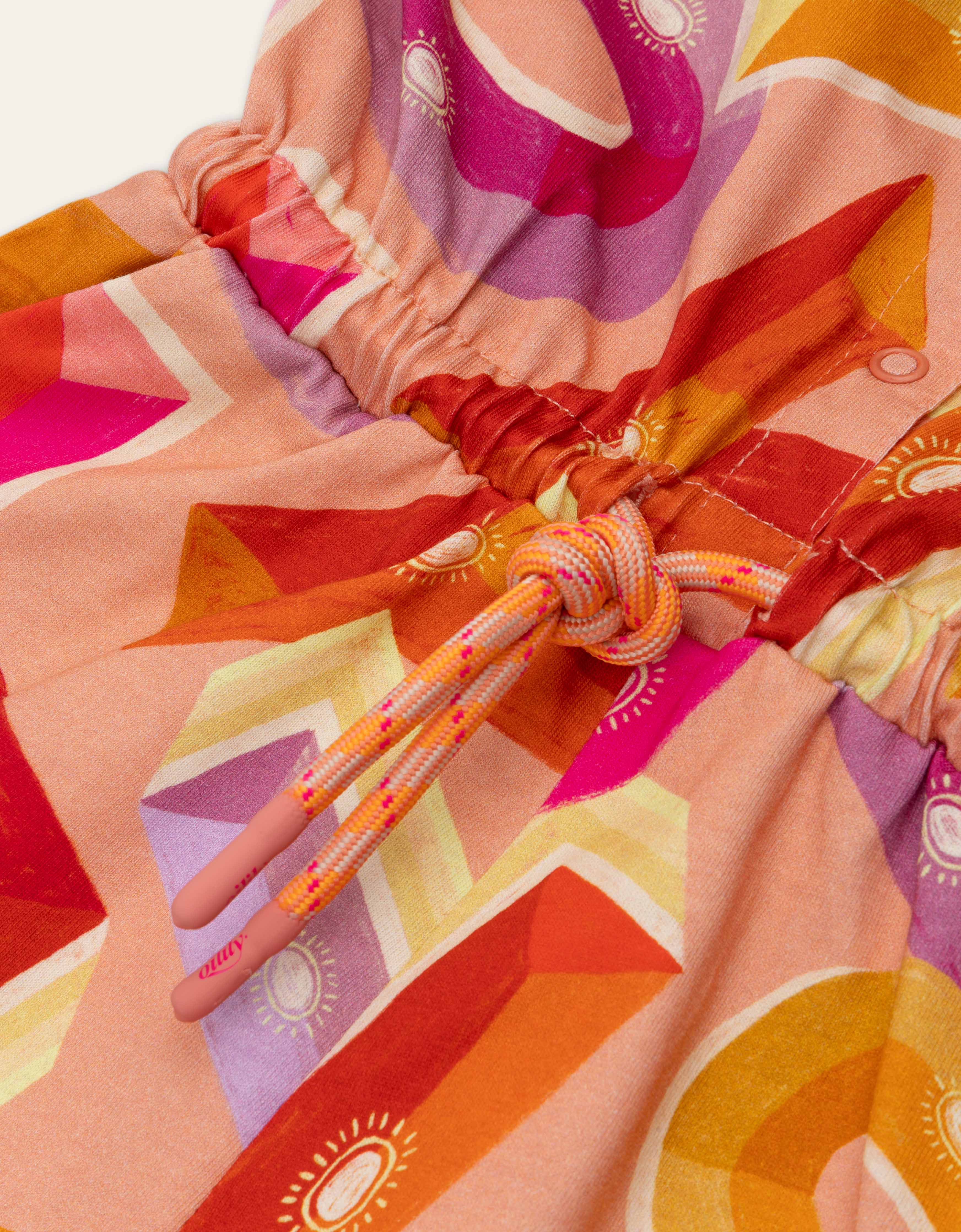 Oilily Girls Crabapple Jersey Playsuit