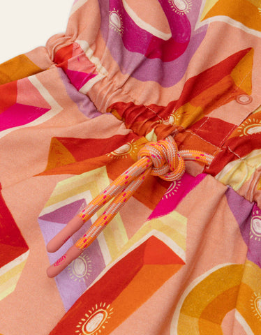 Oilily Girls Crabapple Jersey Playsuit