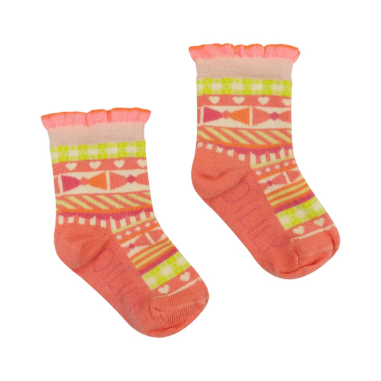 Girls Desert Flower Ankle Socks