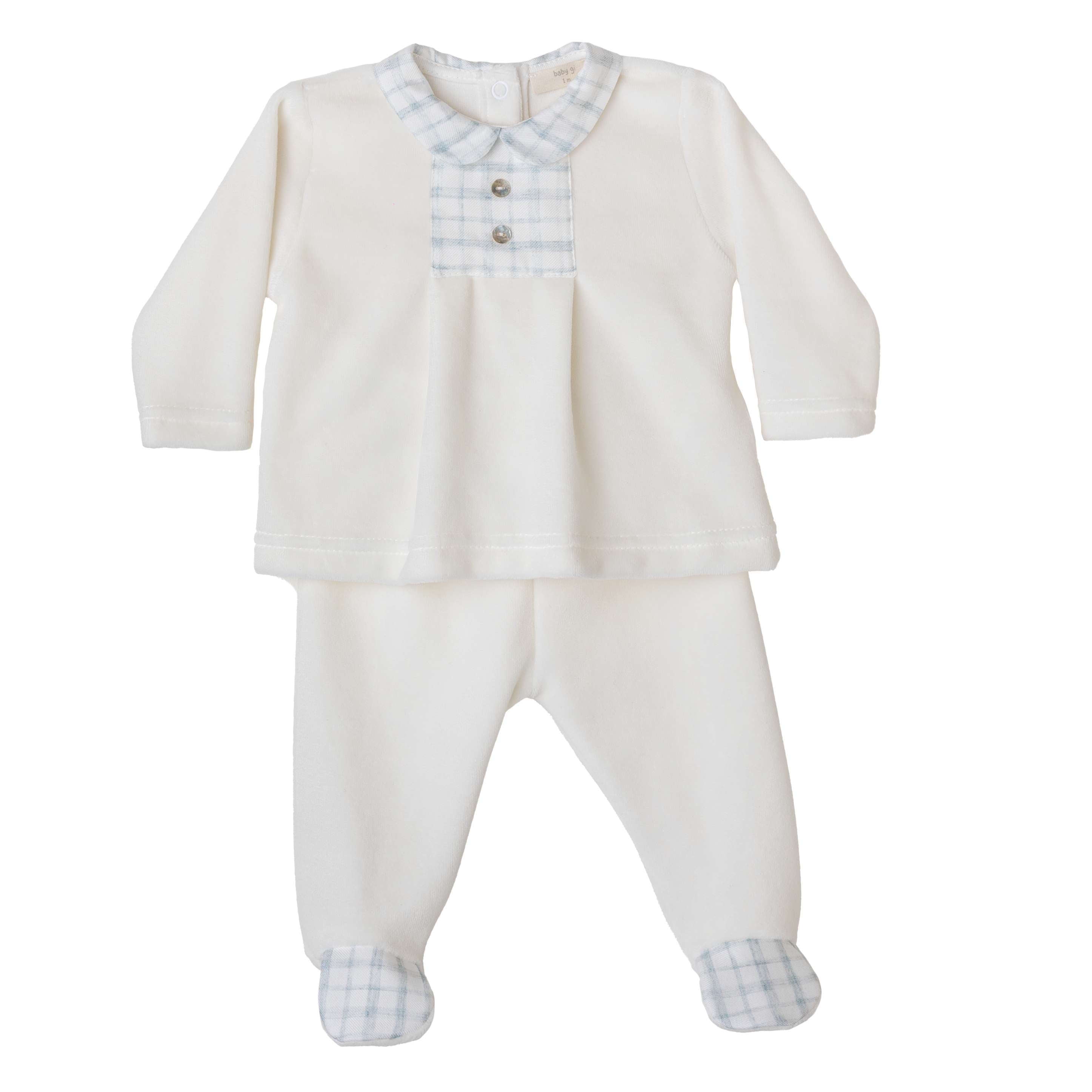 Baby Gi Baby Boys Ivory 4 Piece Gift Set