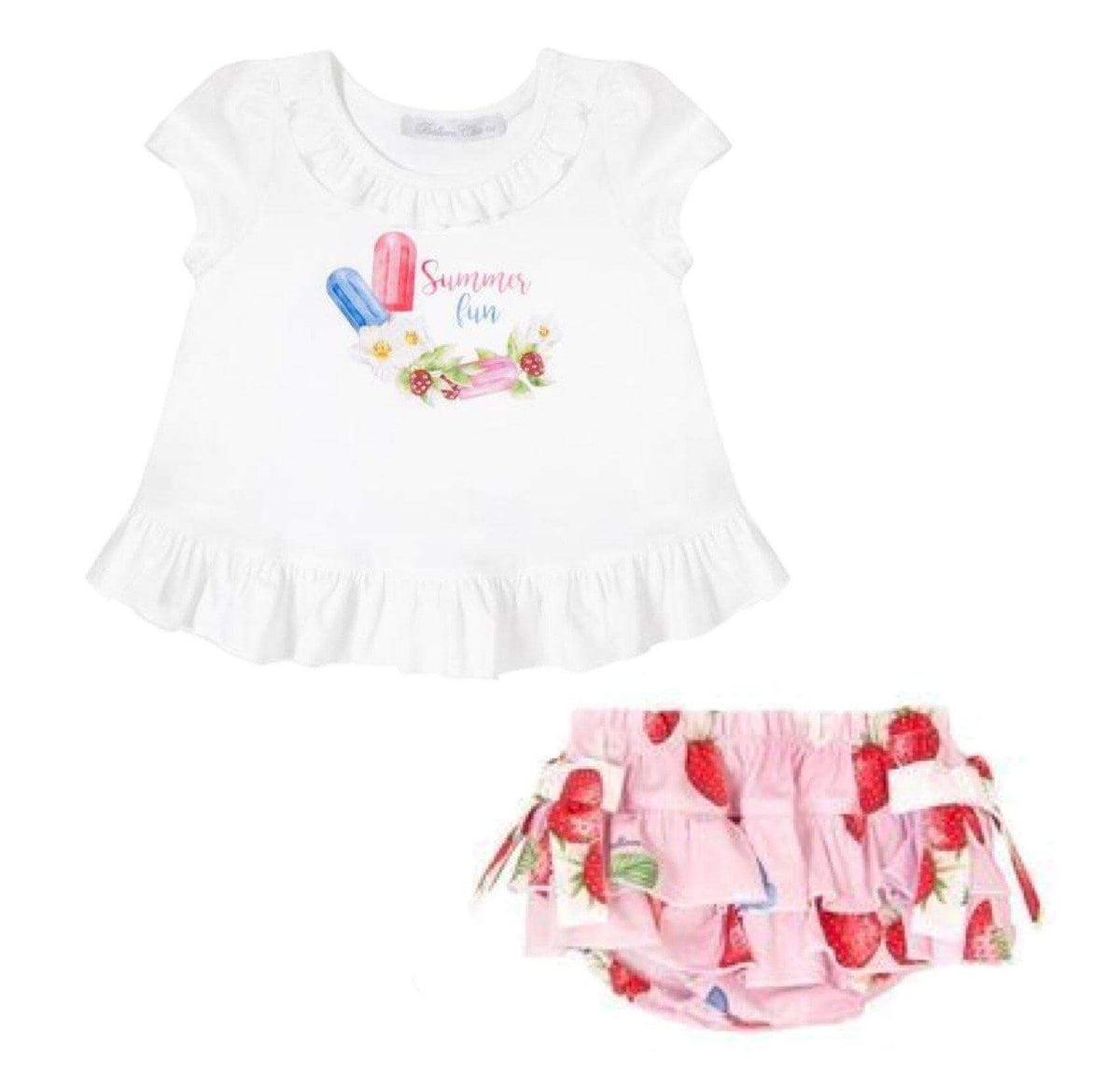 Balloon Chic Baby Girls T-Shirt & Bloomers set