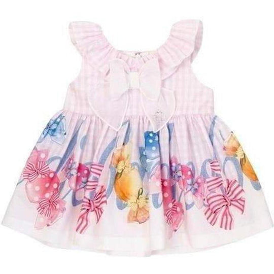 Girls Pink Dress Set