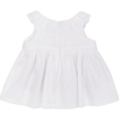 Balloon Chic Girls White Dress