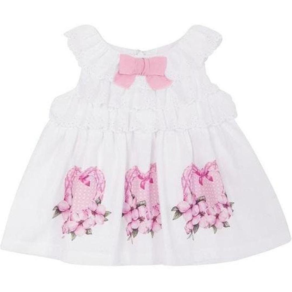 Balloon Chic Girls White Dress