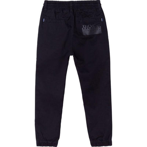 BOSS Boys Black Joggers