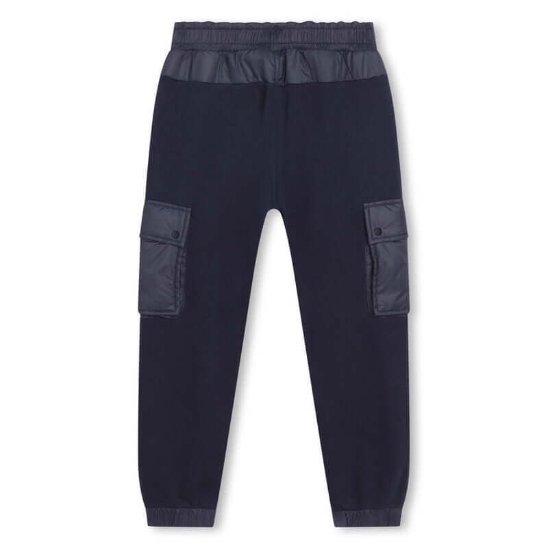 BOSS Boys Navy Jogging Bottoms