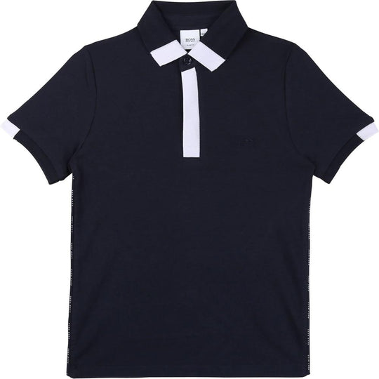 Boys Navy Polo Shirt