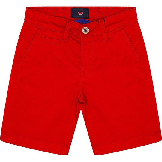 Boys Red 'Daniel' Short
