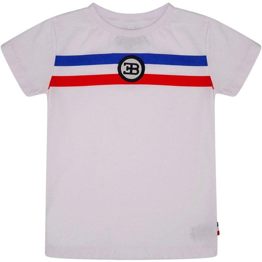 Boys White 'Zonta' T-Shirt