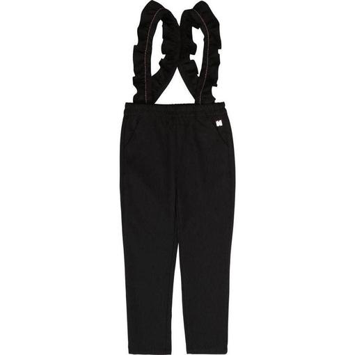 Carrement Beau Girls Black Trousers With Strap