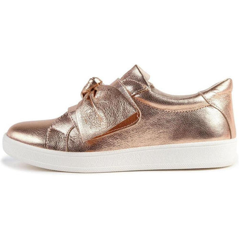 Carrement Beau Girls Copper Trainers