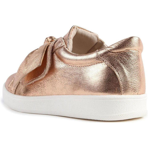 Carrement Beau Girls Copper Trainers