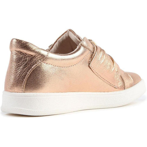 Carrement Beau Girls Copper Trainers