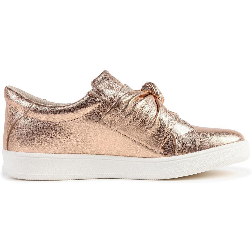 Carrement Beau Girls Copper Trainers