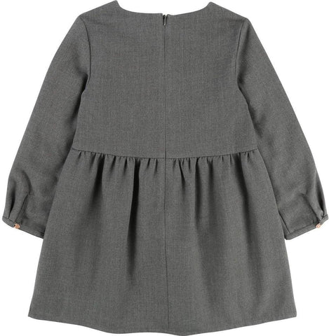 Carrement Beau Girls Grey Dress