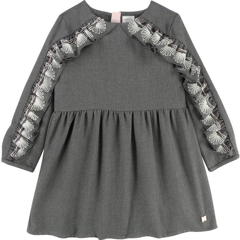 Carrement Beau Girls Grey Dress