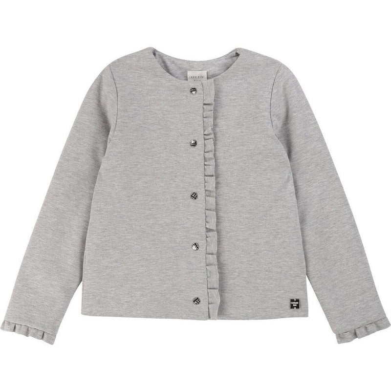 Carrement Beau Girls Pale Grey Jacket