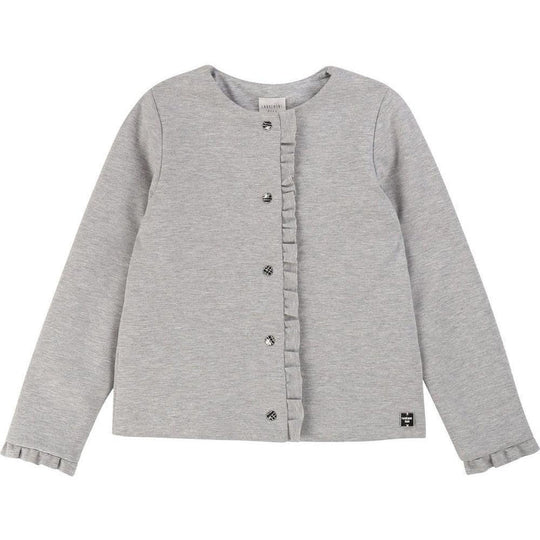 Girls Pale Grey Jacket