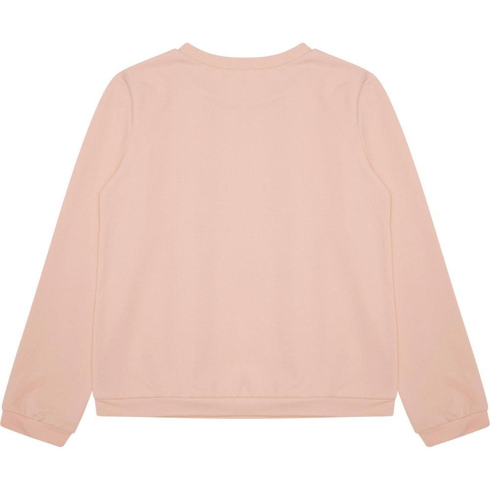 Carrement Beau Girls Pale Pink Sweatshirt