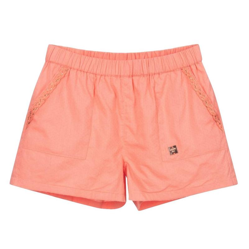 Carrement Beau Girls Peach Shorts