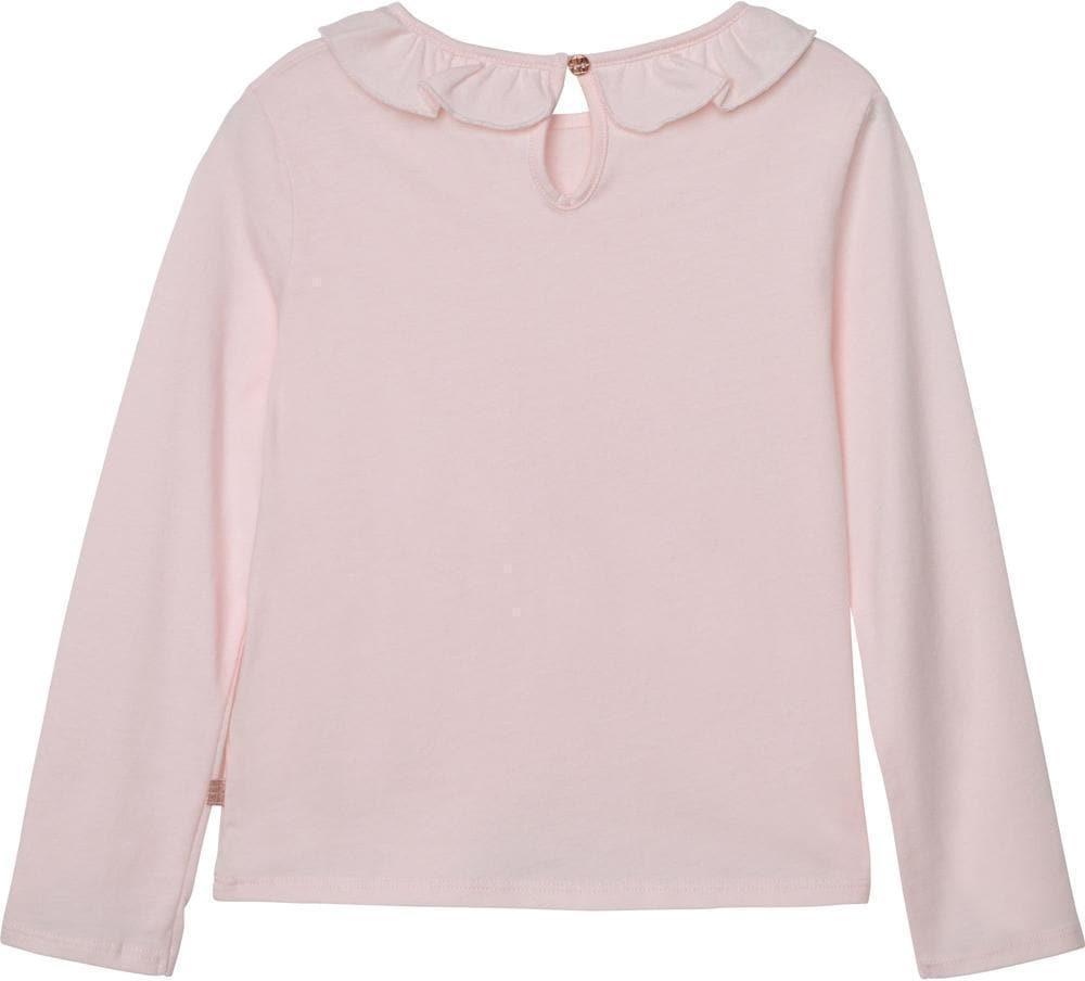 Carrement Beau Girls Pink Long Sleeve T-Shirt