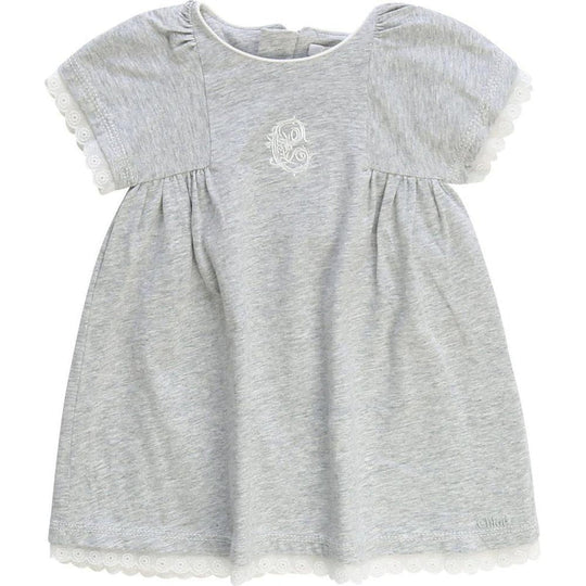 Baby Grey Jersey Dress