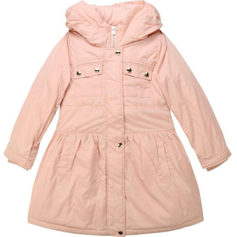 Chloe Girls Apricot Padded Coat