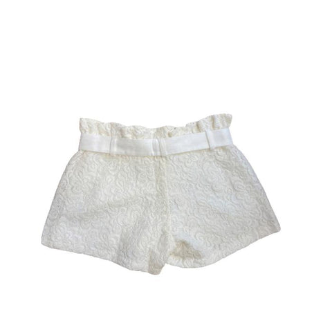 Chloe Girls Cream Shorts