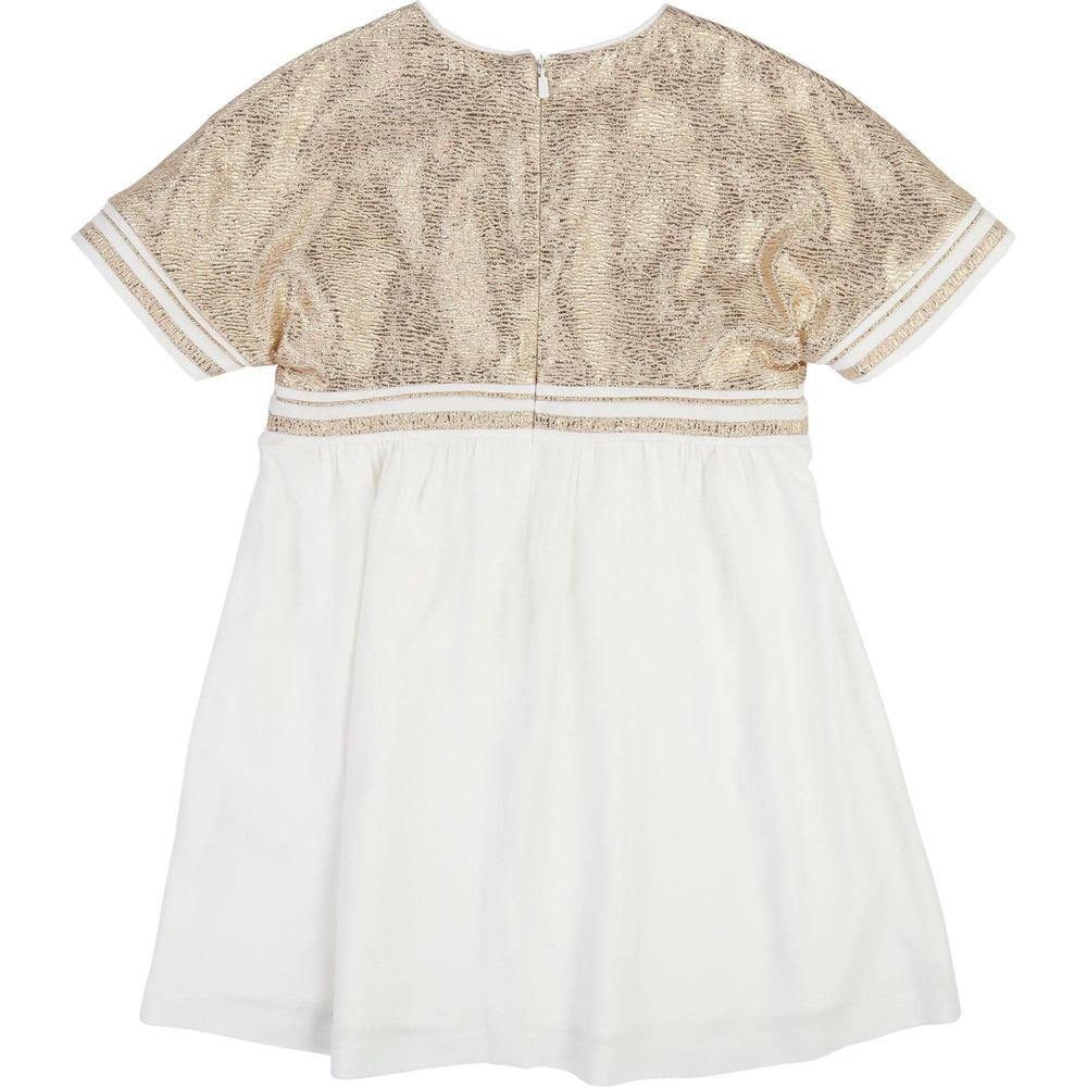 Chloe Girls Gold Dress