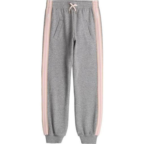 Chloe Girls Grey Logo Tracksuit Bottoms