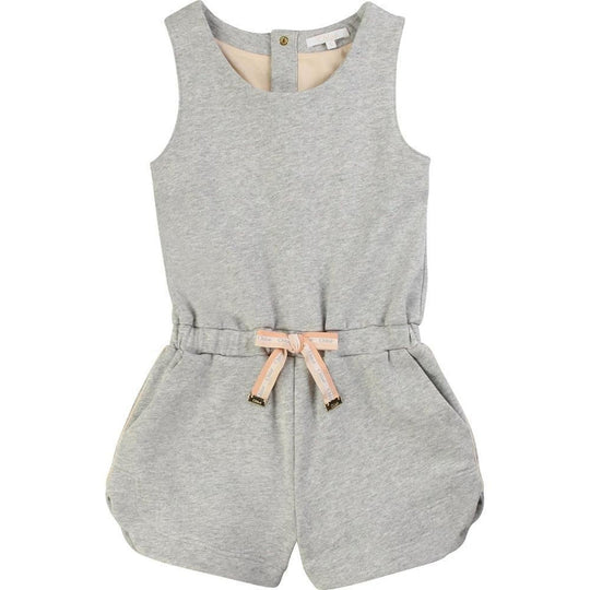 Girls Grey Short All In One