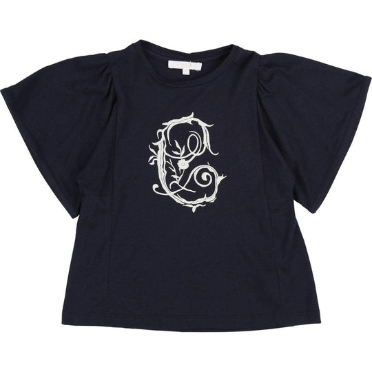 Girls Navy T-Shirt