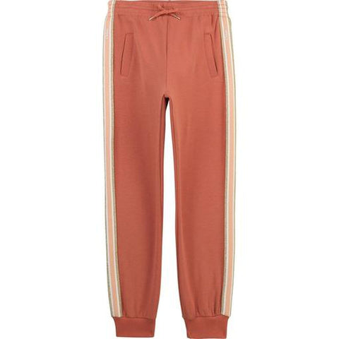 Chloe Girls Orange Logo Joggers