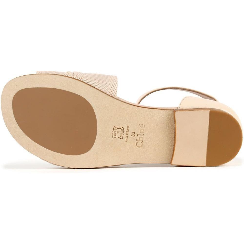 Chloe Girls Pale Pink Sandals