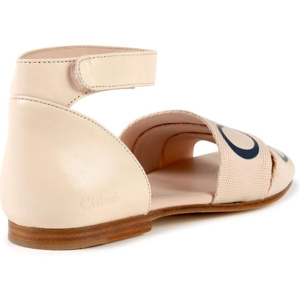 Chloe Girls Pale Pink Sandals