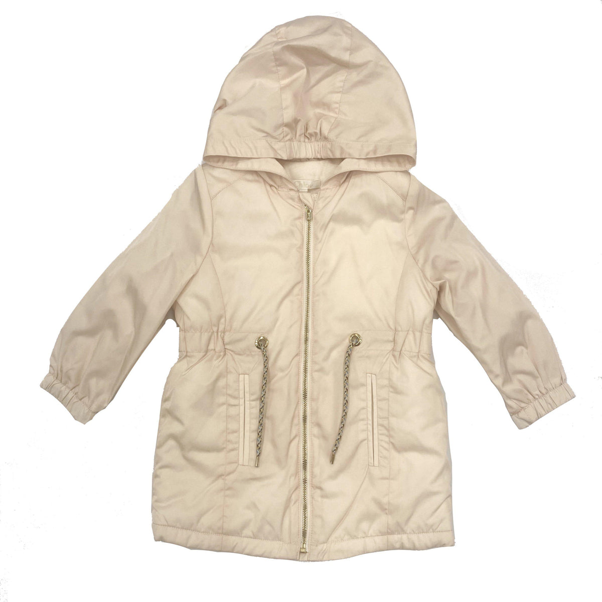 Chloe Girls Peach Lightweight Coat