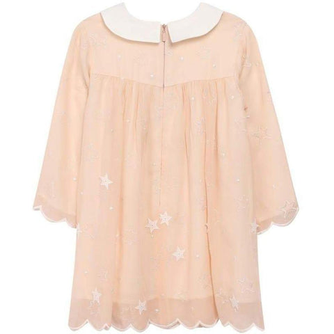 Chloe Girls Peach Star Dress