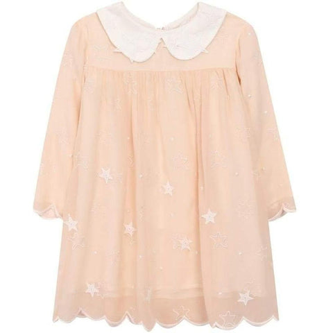 Chloe Girls Peach Star Dress