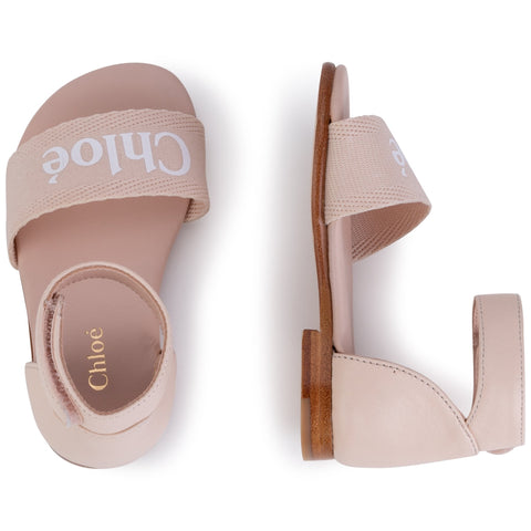 Chloe Girls Pink Sandals