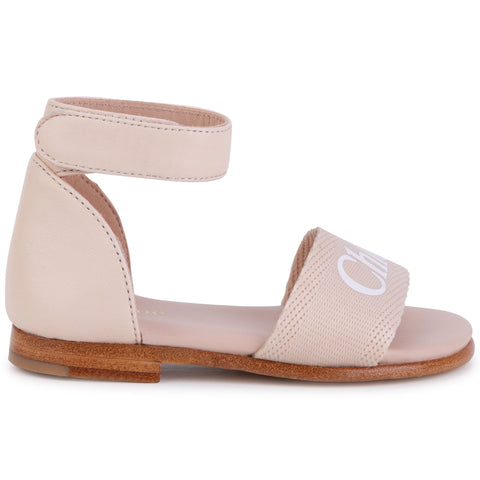 Chloe Girls Pink Sandals