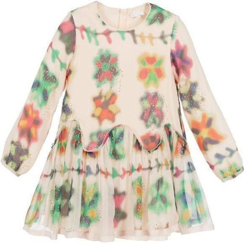 Chloe Girls Silk Dress