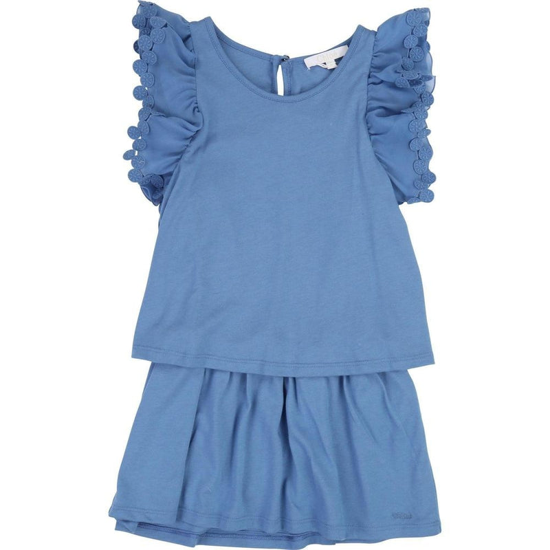 Chloe Girls Turquoise Dress