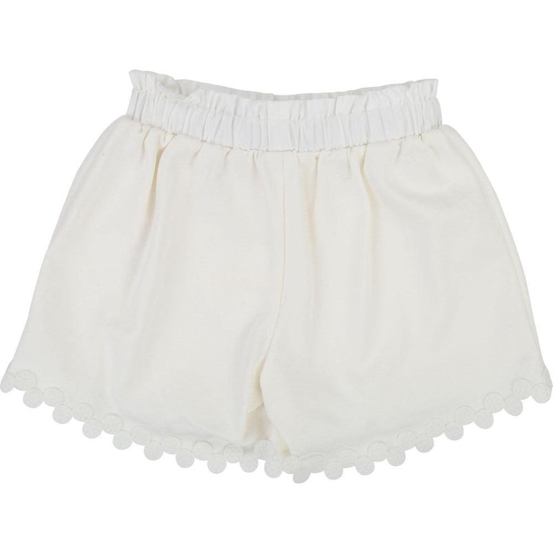 Chloe Girls White Shorts