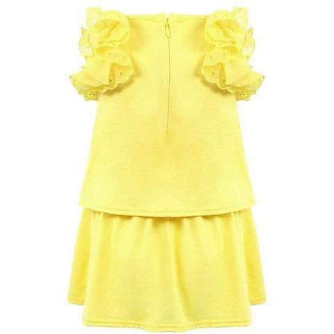 Chloe Girls Yellow Dress